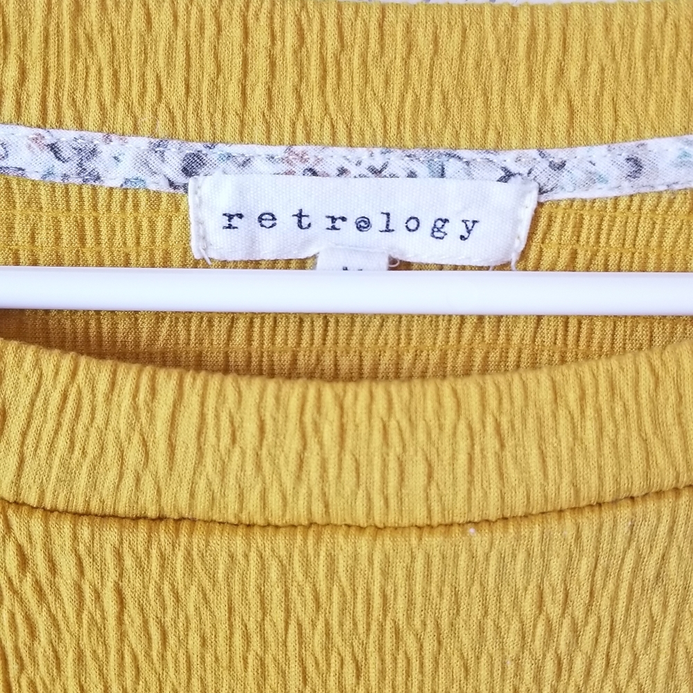 Retrology Boat Neck Blouse - Picture 2 of 6